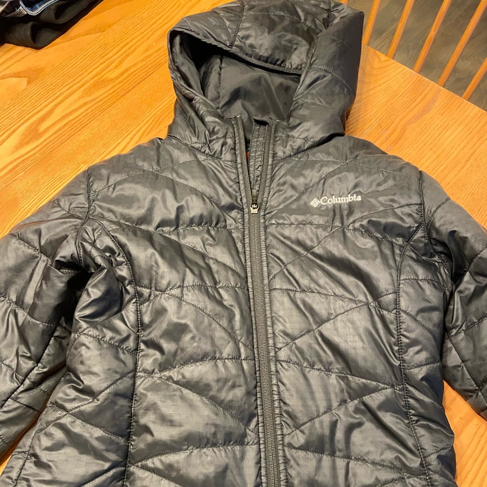 Columbia Omnitech 3/4 length hooded coat